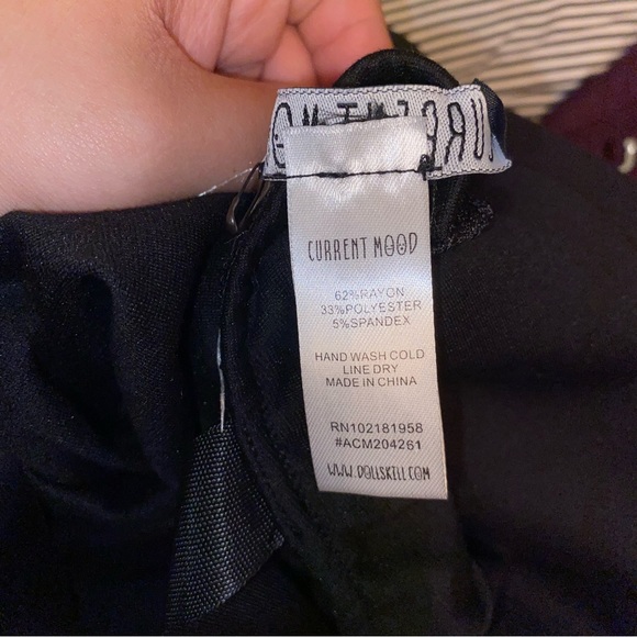 Nwot Current mood by dolls kill skater dress sz S #I1 - Picture 4 of 4
